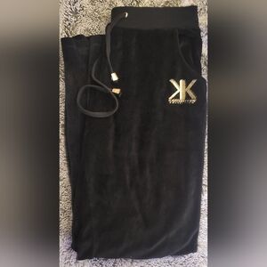 Kardashian Kollection Soft Velour Lounge Pants